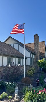 Titan Telescopic Flag Pole in Joliet, Illinois