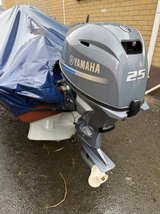 25 hp Yamaha 4 stroke outboard in Ramstein, Germany