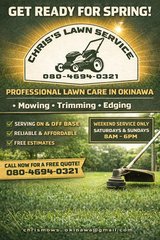 Lawn Service - On and Off Base in Okinawa, Japan