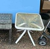 outdoor end table/ metal patio end table in Fort Polk, Louisiana