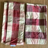 Set of Two 7' H Buffalo Checked Drape Panels - 100% Silk Curtains in Bolingbrook, Illinois