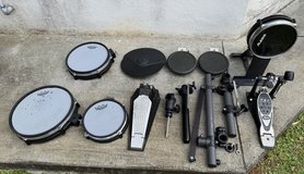 Free drum equipment, stands, Elec Drum pads, sticks, etc. in Okinawa, Japan