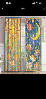 Curtains in Okinawa, Japan