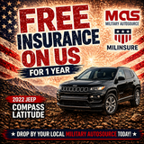 2022 Jeep Compass Latitude – 23,809 Miles in Ramstein, Germany