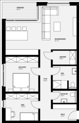 Rental Appartment 3 room in Wittlich 1350€ + 200€ Utilities in Ramstein, Germany