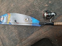 New fishing pole in Alamogordo, New Mexico