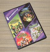 TMNT Teenage Mutant Ninja Turtles DVD 4 Pack 4 Movies 4 Disc Set in Joliet, Illinois