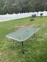 Patio or Porch Glass Table in Warner Robins, Georgia