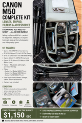Cannon M50 camera kit with lenses in Stuttgart, GE