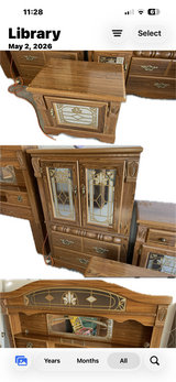 5 Pc Heavy wooden Bedroom set in Warner Robins, Georgia