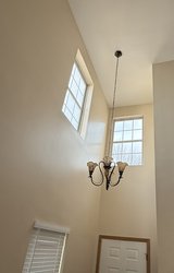 Chandelier - Hand Blown Glass 5 lights in Aurora, Illinois
