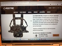 Acetic micro chest rig in Yucca Valley, California
