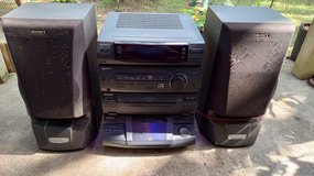 Sony fully remote controlled compact HI-FI stereo system in Beaufort, South Carolina