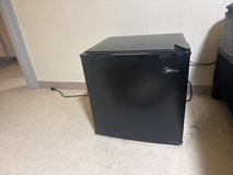 Black Mini refrigerator in Okinawa, Japan