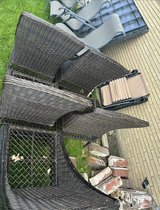 Wicker Patio Chairs-Set of 6 in Naperville, Illinois