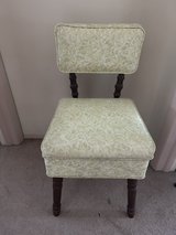 Vintage Chair With Seat Storage in Bartlett, Illinois