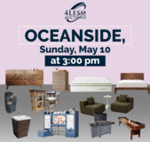Public Online Auction "Mothers Day" Beds, Dewalt, Sofa, Poker Table , Shuffleboard in Oceanside, California