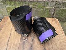 Carbon style tips. 2 set. 90 mm diameter in Ramstein, Germany