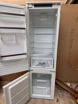 big refrigerator with freezer section in Ramstein, Germany