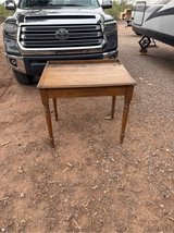 Antique Oak School desk in Alamogordo, New Mexico