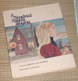 Vintage 1976 A Hundred Angels Singing Hard Cover Book w Dust Jacket in Chicago, Illinois
