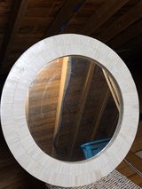 Round mirror in Ramstein, Germany