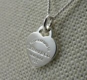 Mini Tiffany & Co Heart Necklace in Alamogordo, New Mexico
