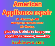 American appliance installation,repair & maintenance in Okinawa, Japan