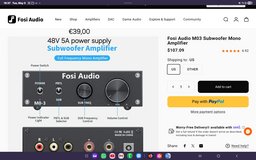 Fosi M03 Amplifier in Ramstein, Germany