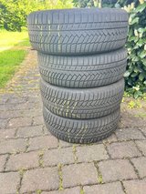 4 Continental Winter Tires – 245/60R18 – Excellent Condition – Fits Honda Passport + More in Baumholder, GE