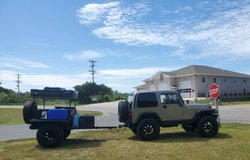 Homemade "Overland" trailer in Wilmington, North Carolina