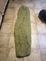 U.S Military down feather sleeping bag. in Alamogordo, New Mexico
