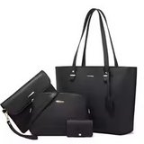 Complete 4Pcs Ladies Bag Set – Classic Tote, Retro Crossbody, Shoulder & Handbag for Work, Trave... in Los Angeles, California