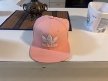 pink adidas cap in Okinawa, Japan