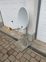 Satelite Dish with stand and dual LNB in Ramstein, Germany