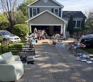 Garage sale in Elgin, Illinois
