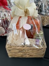 Orange/Tan Gift Basket in Beaufort, South Carolina