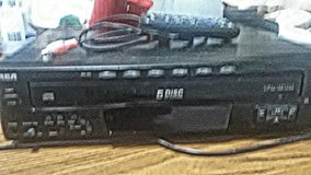 RCA 5 Disc DVD/CD Changer R9900 with Remote in Indianapolis, Indiana
