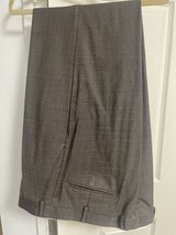 Suit jacket and trousers (brown) in Okinawa, Japan