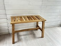 IKEA bathroom bench in Ramstein, Germany
