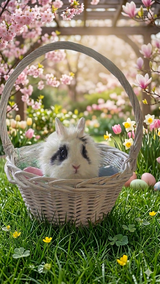 Lion head bunny in Aurora, Illinois
