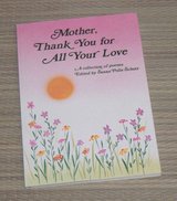 Vintage 1988 Mother Thank You for All Your Love Book in Morris, Illinois