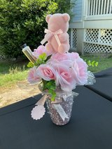 Pink Floral Tumbler Gift in Beaufort, South Carolina
