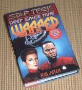 Vintage 1995 Warped Star Trek Deep Space Nine Hard Cover Book in Plainfield, Illinois