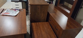 Cherry wood bedroom set in Fort Lewis, Washington
