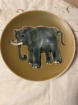 Decorative Elephant Wall Plate in Okinawa, Japan