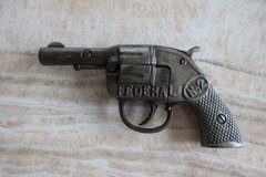 ANTIQUE & Rare KILGORE Federal #2 Cast Iron Cap Gun - Works in Bolingbrook, Illinois