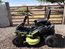 Ryobi Battery Powered Riding Lawn Mower in Alamogordo, New Mexico