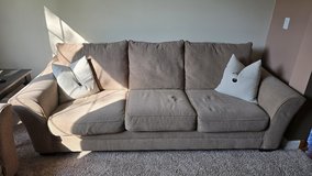 Couch and loveseat set with pillows in Chicago, Illinois