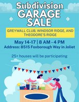 Community Garage Sales-West Joliet/Shorewood Area in Chicago, Illinois